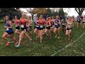 2016 Women's Cross Country In-Race Action