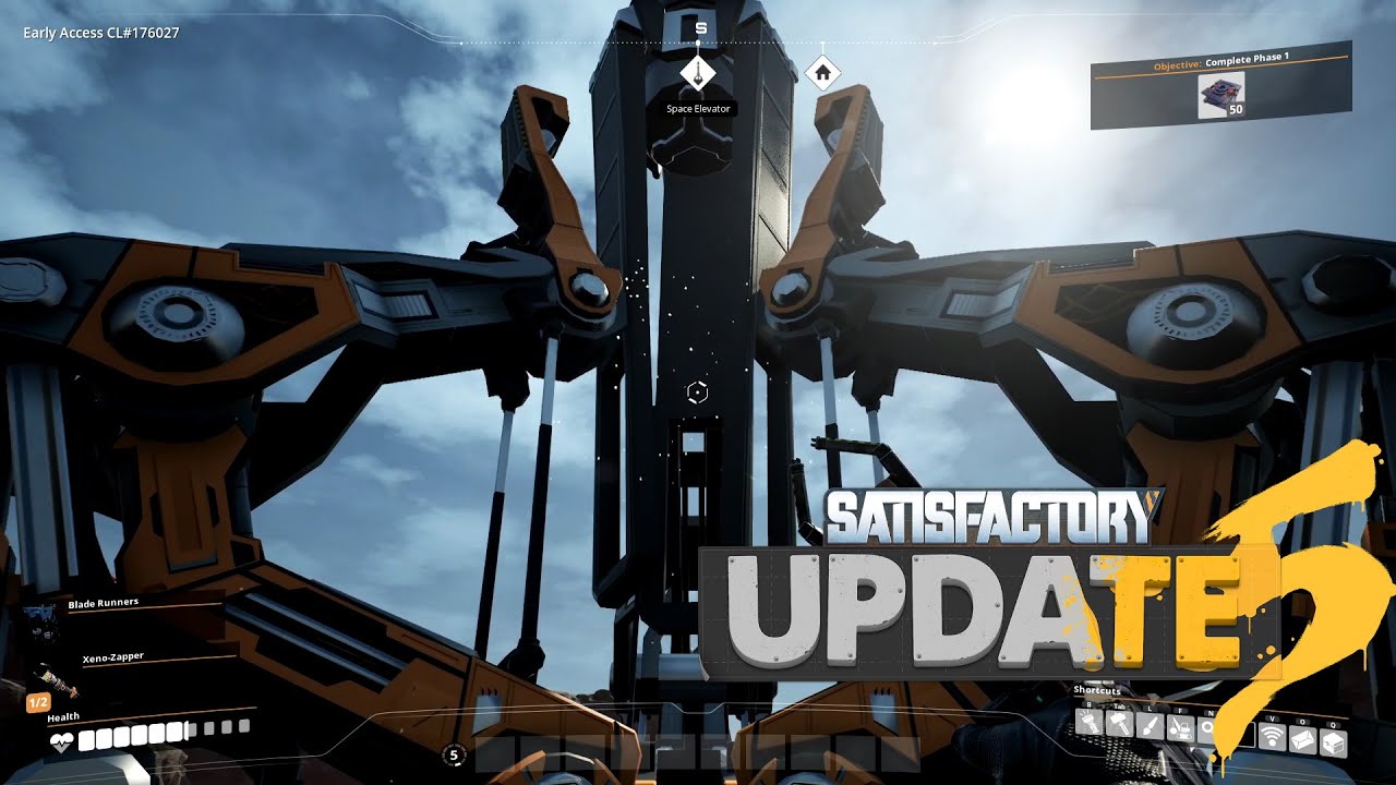 Satisfactory EP3-AWESOME Sink, Space Elevator, and Base Planning - YouTube