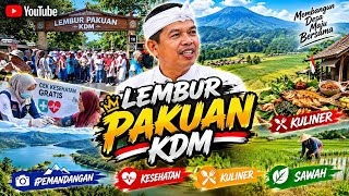 VLOG LEMBUR PAKUAN KDM SLALU DI KUNJUNGI RIBUAN ORANG. #kdm  #lemburpakuan #kuliner #sawahviral 