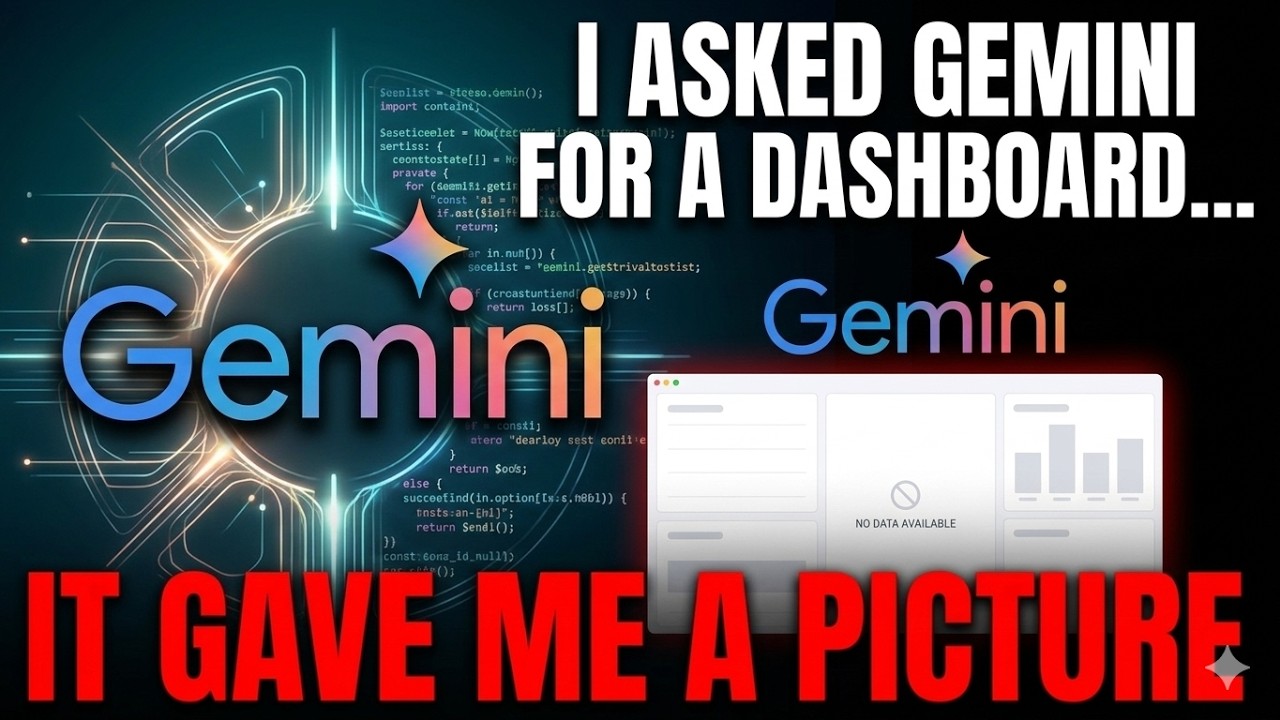 I TESTED GEMINI'S CODING SKILLS AND THE RESULTS ARE EMBARRASSING