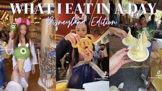 What I eat in a day: ✨️Disneyland Edition✨️ | tiktok compilation