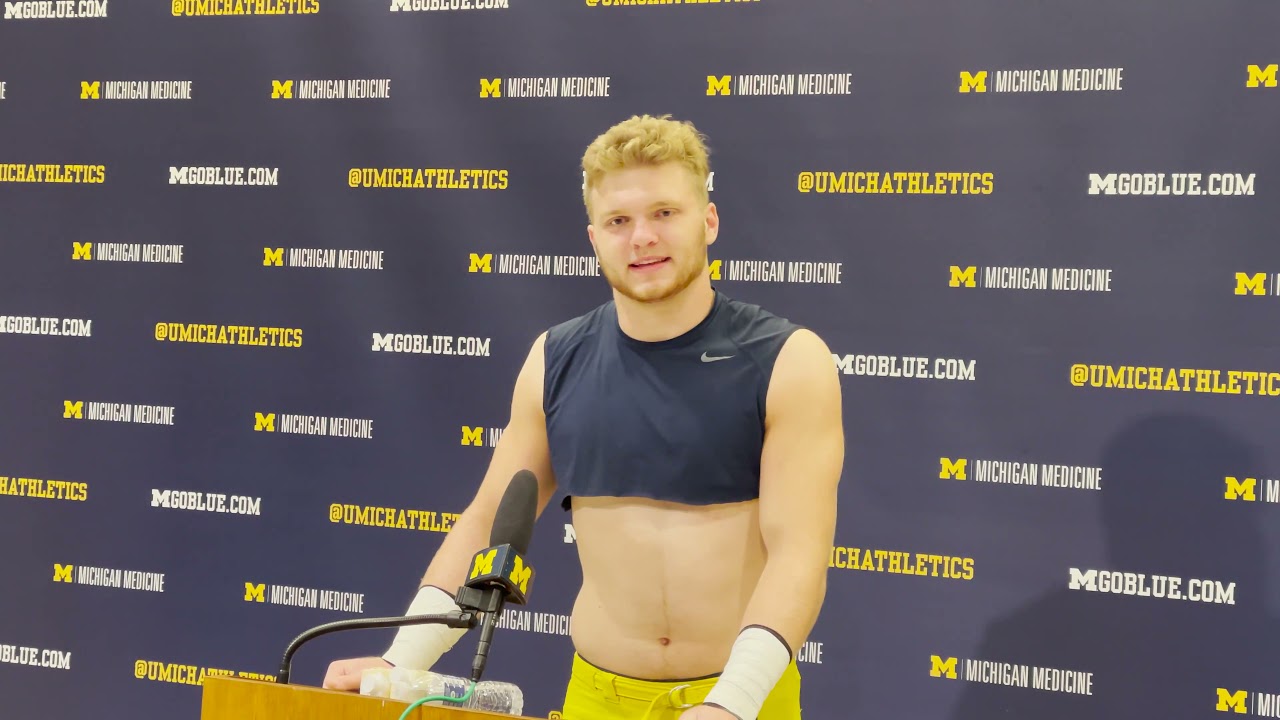 Michigan DE Aidan Hutchinson: Beating Michigan State 'Is A Requirement'