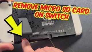 How To Remove Micro Sd Card From Your Nintendo Switch Quick Tutorial