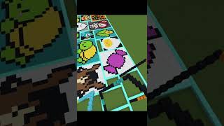 sand art transformation (parrot) #shorts #minecraft #gaming