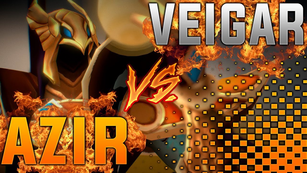 AZIR VS VEIGAR || Los COUNTERS PICKS no dan KILLS - YouTube