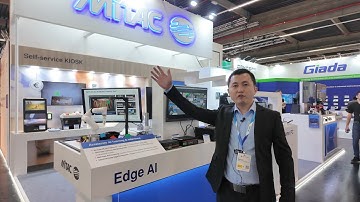 MiTAC AI Edge Computing at Embedded World 2025 #ew25 Hailo Integration, Fleet Management, Kiosk
