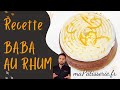 Recette du baba au rhum  facile en 5 tapes 