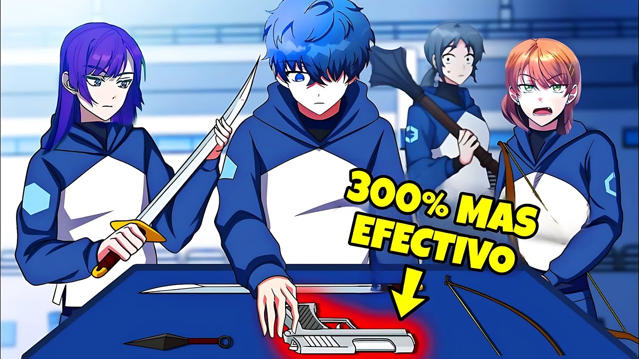 💥¡ÉL ES EL ÚNICO QUE USA UNA PISTOLA EN LA ACADEMIA, MIENTRAS QUE OTROS USAN ARMAS MEDIEVALES!