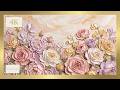Mothers Day Floral Field Impasto | 4K Frame TV Art | 3h Silent Screensaver