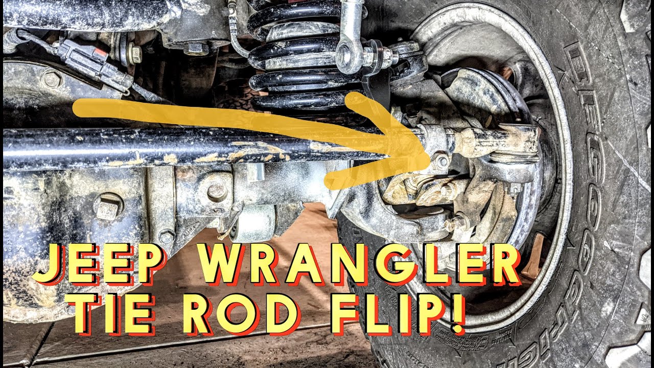 How to do a Tie Rod Flip on a Jeep Wrangler - YouTube