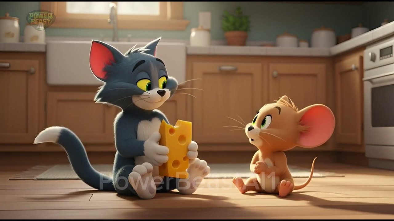 Tom and Jerry 😂 The Great Kitchen Mix-Up | Funniest Cat vs Mouse Cartoon | 3D Animation
