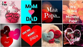 Mom and Dad dp images for Whatsapp | Maa Papa Whatsapp dp photo | Mom Dad dp/dpz/photo/pics/images