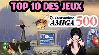 TOP 10 DES JEUX AMIGA 500, COMMODORE