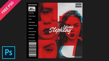 Easy Album Cover Art Design - Tutorial Photoshop CC 2021
