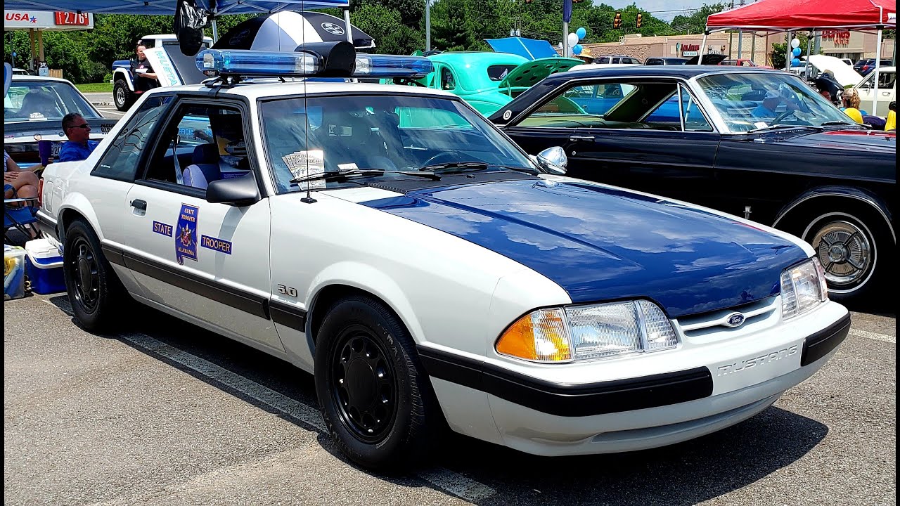 1988 Alabama State Trooper SSP Foxbody Mustang that's MINT! YouTube