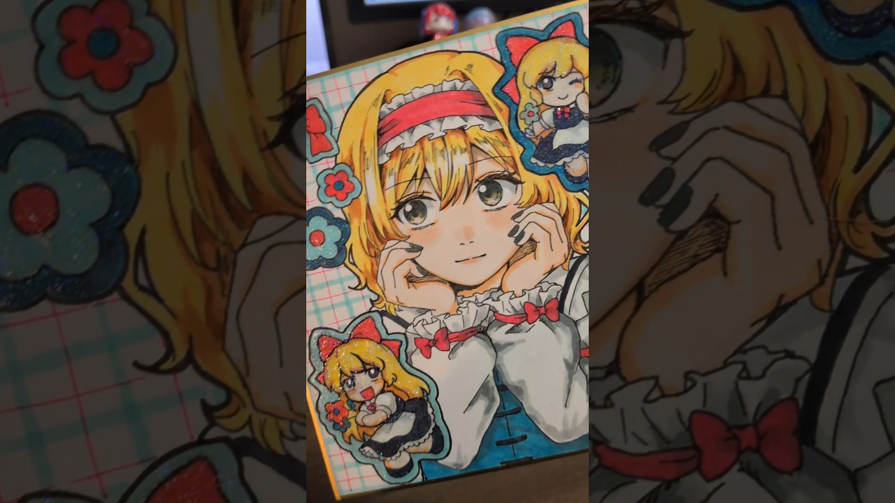 アリスの色紙
