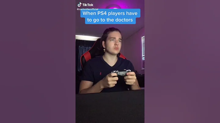 Gamers when they have to go to the doctors tik tok video