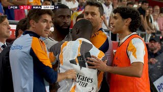 Antonio Rüdiger angry moment VS FC BARCELONA | COPA DEL REY FINAL 2025 | FULLHD 1080p