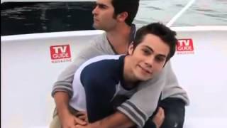 Cute moment of sterek