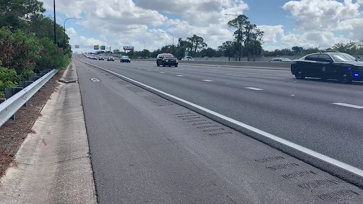 Funeral procession FHP SGT Tracy Vickers