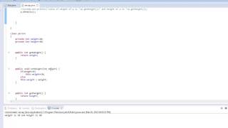 Encapsulation - Continued