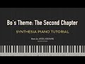 Bo&#39;s Theme: The Second Chapter \\ Jacob&#39;s Piano \\ Synthesia Piano Tutorial