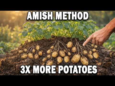 STOP Growing Potatoes Wrong! The Amish Rotten Wood Method That Produces 3X Higher Yields
