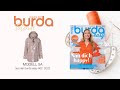 [Nähanleitung] Nähen mit burda – praktische Regenjacke in Karo-Stoff Modell 5A | burda easy #2/22