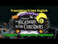 【TWST】Lost in the Book with Tim Burton's THE NIGHTMARE BEFORE CHRISTMAS chapter1 【EngSub】