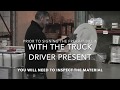 Check for frozen adhesive product upon delivery
