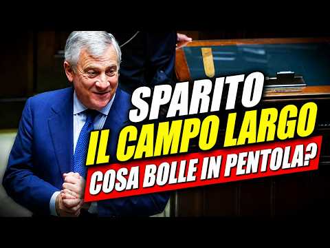 Video Campo largo sparito, Tajani: Il centrosinistra è morto e lancia la sfida al centro
