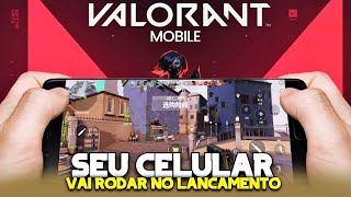VALORANT MOBILE | REQUISITOS MINIMOS PARA RODAR VALORAT MOBILE NO LANÇAMENTO
