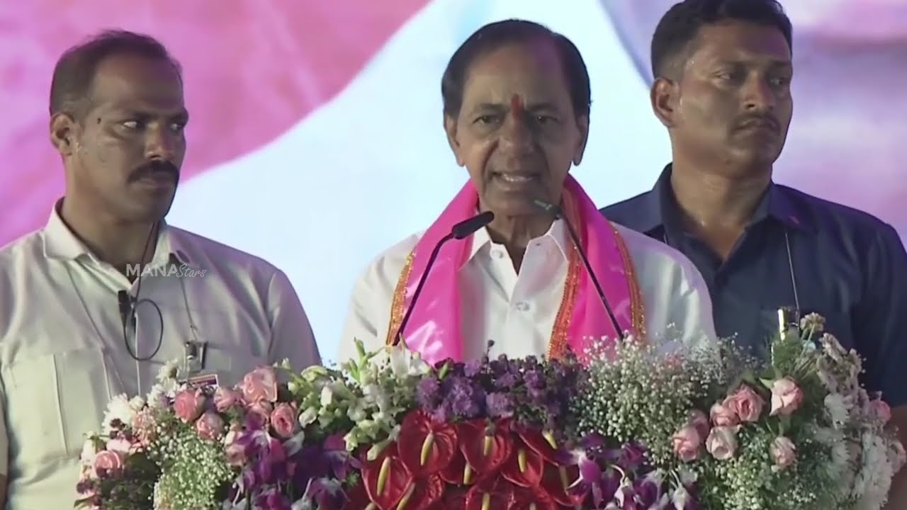 KCR Full Speech @ BRS Rajatotsava Sabha Warangal