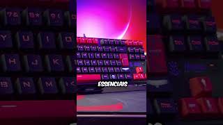 🔥Teclado Gamer Redragon Flamengo Nation | A Paixão Rubro-Negra no Seu Setup! ⚫🔴 #redragon #flamengo