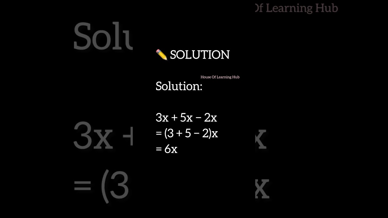 Class 8 Maths | Algebraic Expressions | Simplify Fast 🔥
