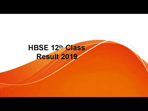 Haryana 12th Result 2019, HBSE 12th Result 2019 Date, Haryana 12th Class Result 2019