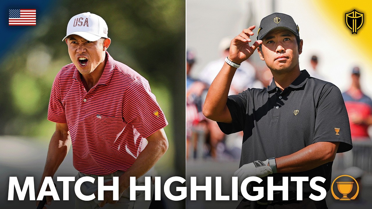 Collin Morikawa vs. Hideki Matsuyama | Day 4 Singles Highlights | Presidents Cup | 2026