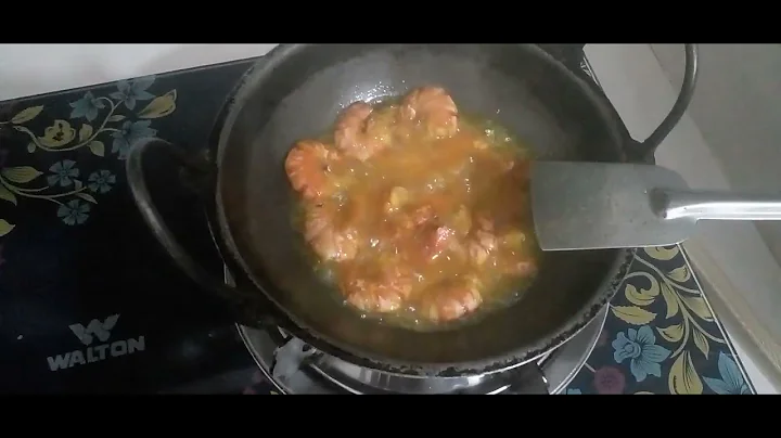 King Prawn Fry Sprcial Dish #Mahmuda #Chowdhury