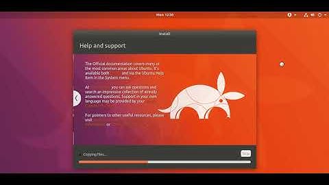 Installing Linux Ubuntu 17.04