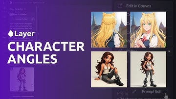 How to create different character angles to guide AI video | Layer