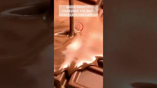Which country consumes the most chocolate per capita? #chocolate #food