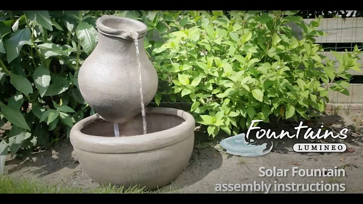 Lumineo Fountains - Solar Fountain assembly instructions