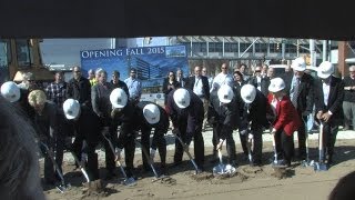 Officials break ground on Downtown hotel