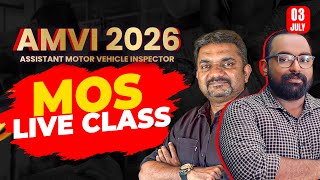 AMVI 2026 | ASSISTANT MOTOR VEHICLE INSPECTOR | PRODUCTION |  FREE LIVE CLASS