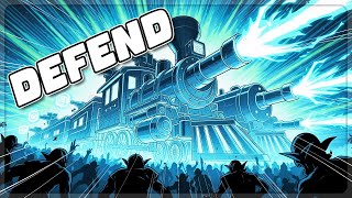 I UPGRADED MY Train To DEFEND My Core From ENDLESS Monsters in All Aboard