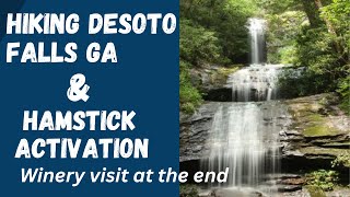 Hamstick Portable at Desoto Falls Park Georgia