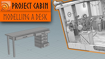 Houdini 19 DM | 04.Modelling a Com. Desk