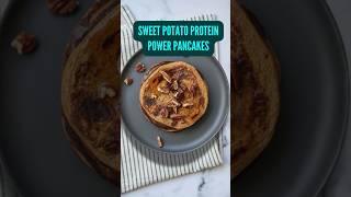 SWEET POTATO PROTEIN POWER PANCAKES - HUBL HABIT APP #hublhabit #myfitnesspal #hearthealth