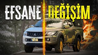 Arazi̇ Aracimin Efsane Dönüşümü Mitsubishi L200