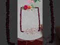 # Beautiful Embroidery Degine # Stitch # Part 13 # Shorts # Trending # 🪡🧡✨️♥️✨️❤️✨️💫💫💫💫💫